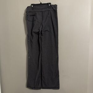 Lululemon Kung Fu Pant Heathered Grey wide leg Athleisure cozy comfy yoga casual